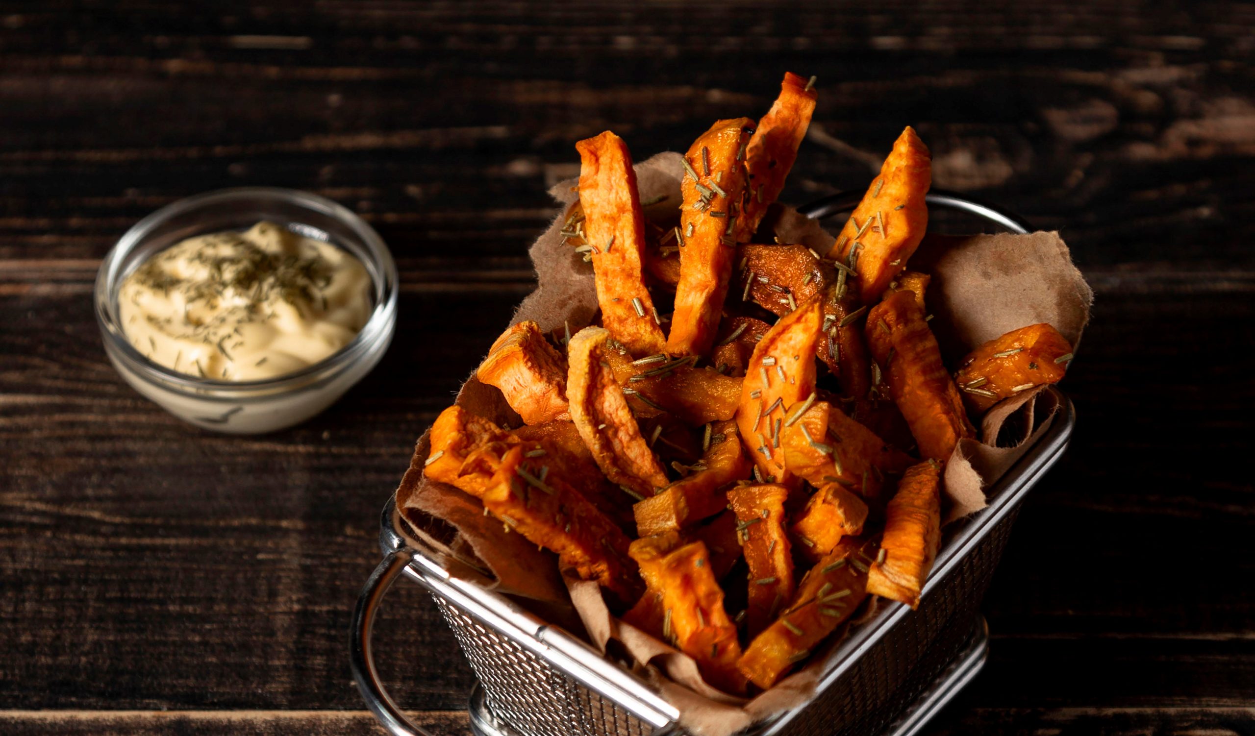 Frites de patate douce