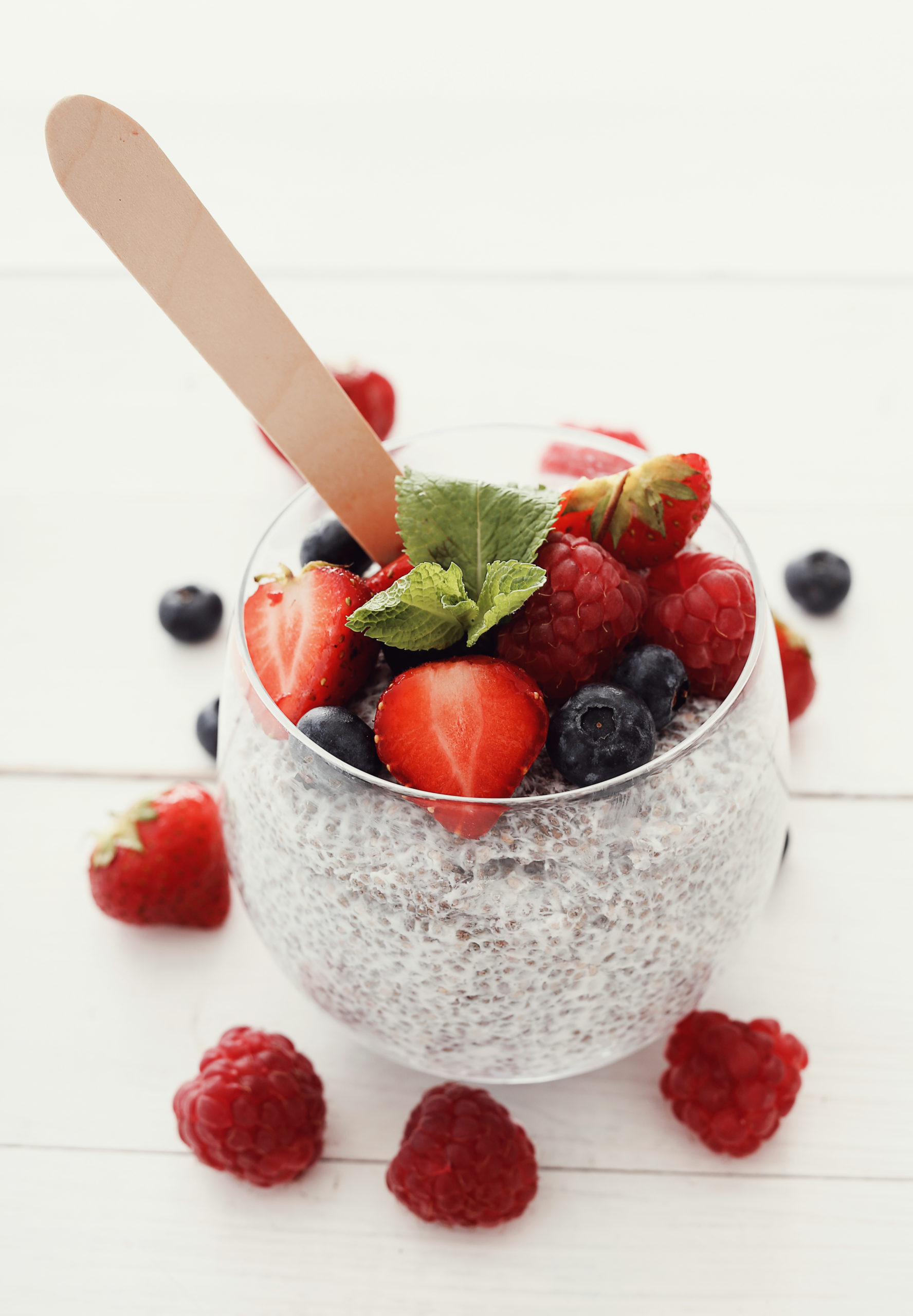 Dessert fraicheur aux graines de chia